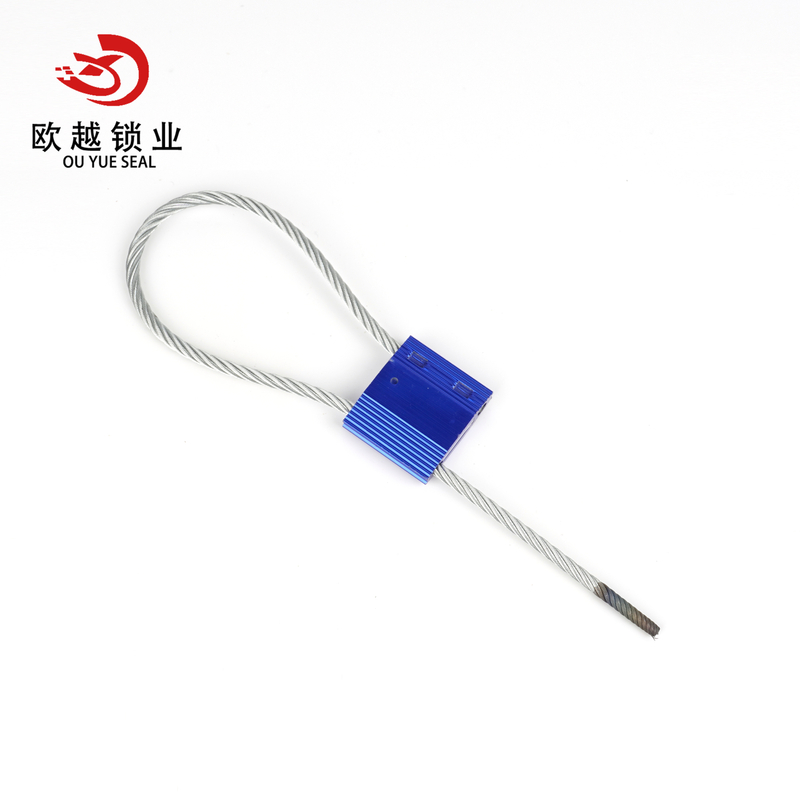 OY-CS103 Sello de cable de contenedor de alta seguridad ajustable Sello de seguridad de cable de alambre autoblocante