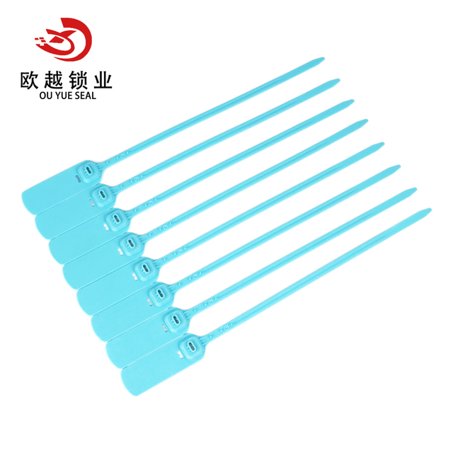 OYPS101 Proveedor de sellos de seguridad Sello de plástico OEM ODM numerado