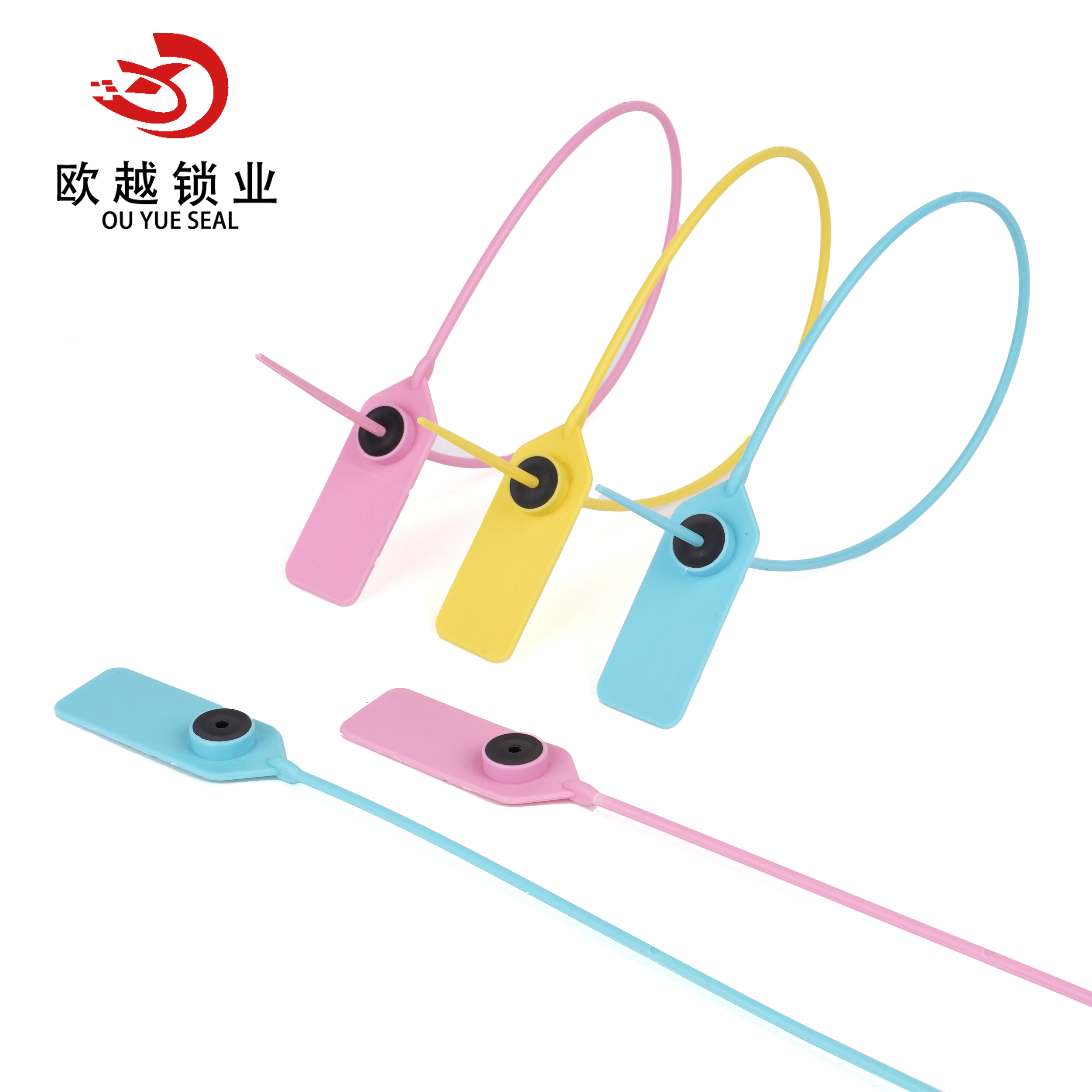 OY-PS106 Tira de sello de plástico de bandera grande de muestra gratis para Express 