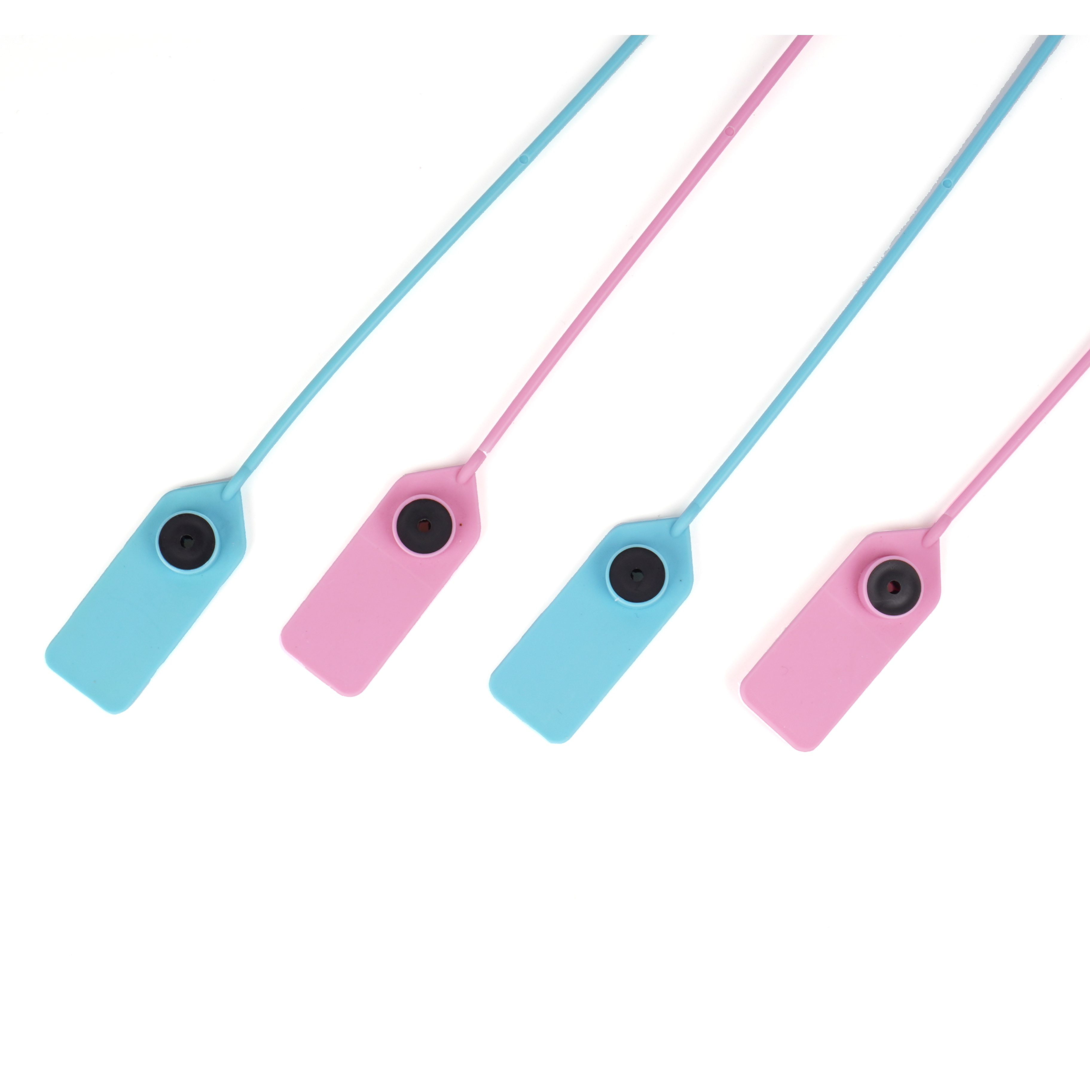El plástico apretado tirón ajustable sella la atadura de cables modificada para requisitos particulares antimanipulación