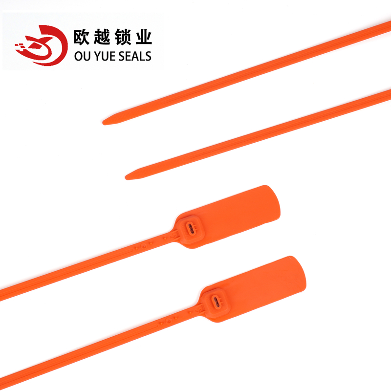 OY-PS113 Factory Custom Self Lock Tamper Evident Box Express Airline Truck Container Seguridad Sello de plástico