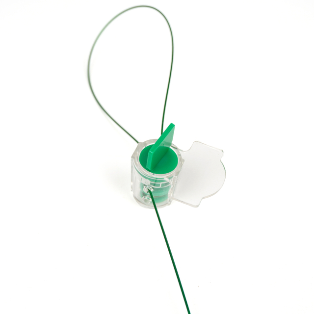 OY-MS101 Sellos de seguridad de medidor de gas de plástico tipo torsión con logotipo personalizado de alta calidad