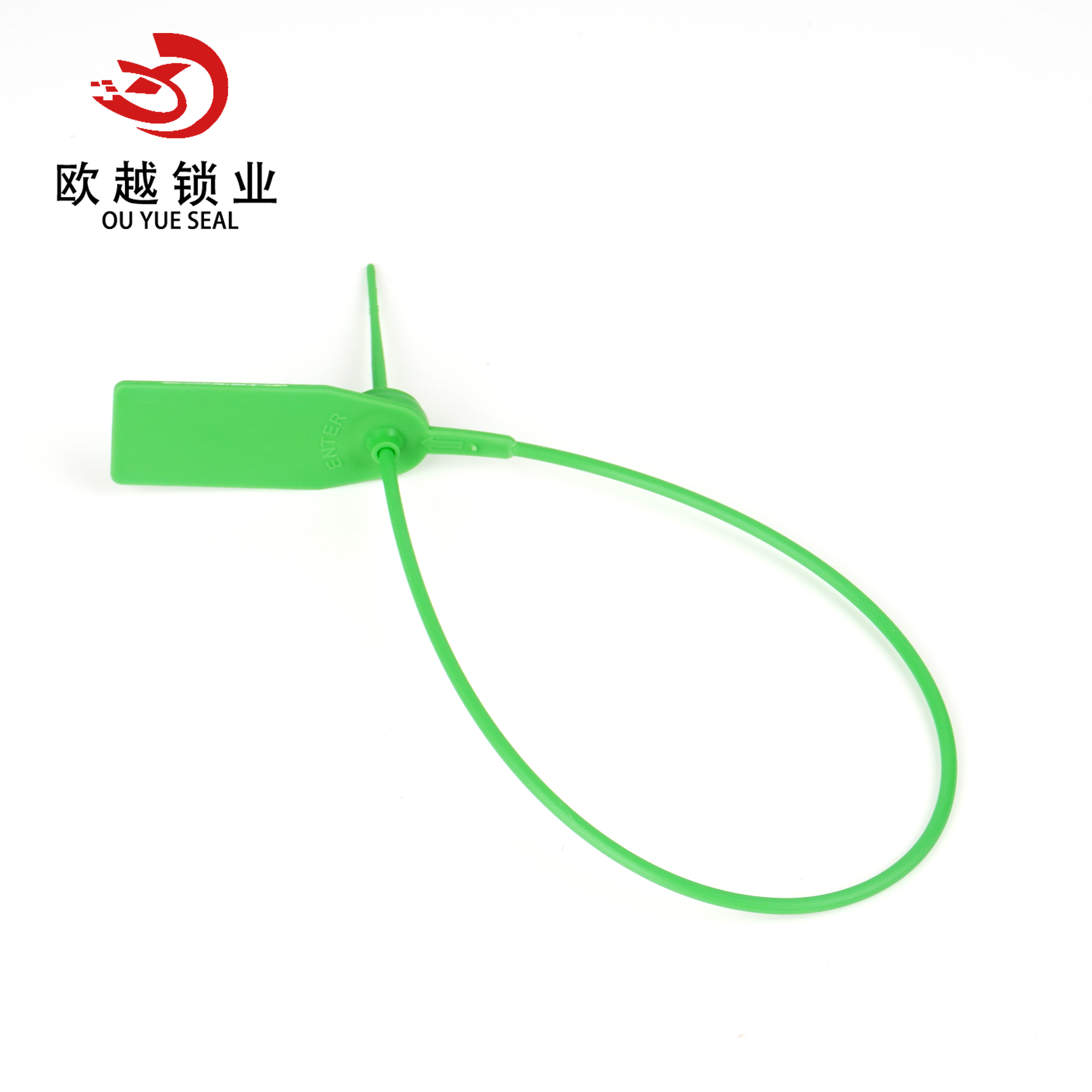 Sello de seguridad de plástico del fabricante OY-PS105 para el sello y la etiqueta de seguridad de plástico de la correa de la aerolínea