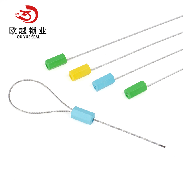 OY-CS101 Sello de bloqueo de cable desechable ajustable Sello de cable apretado para remolque