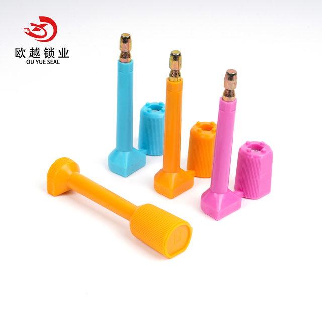 PAS17712:2013 Sellos de contenedores de pernos de acero al carbono galvanizado certificado OY-BS106