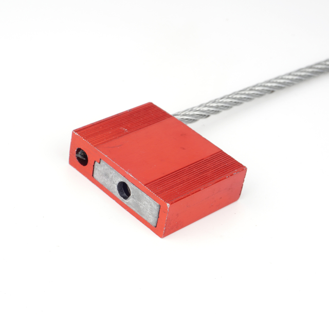 Sello apretado del cable de la aleación de aluminio de la seguridad del tirón de la alta seguridad OY-CS104 para el camión de remolque
