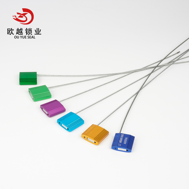 Sellos de alambre de cable OY-CS107 para contenedor de camión fabricado en China