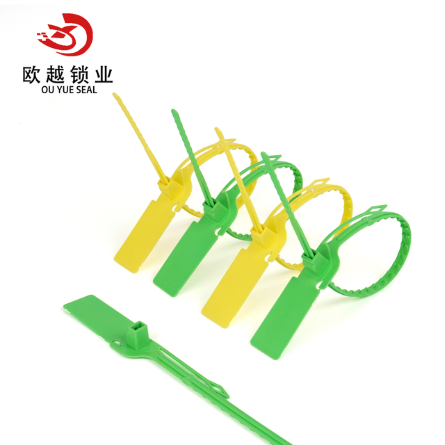 OY-PS110 China Fabricante Precio PP Sellos de seguridad para ropa Sello de plástico