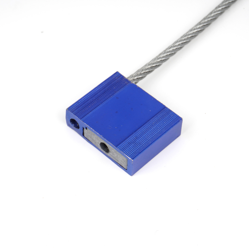 OY-CS104 Sellos de cable de metal a prueba de manipulaciones Sello de contenedor de sello de cable de envío de aleación de aluminio apretado