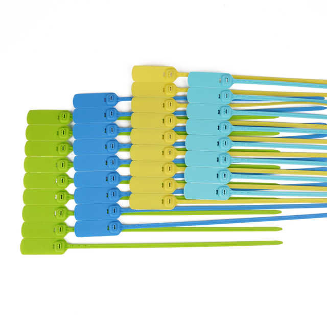  Sellos de plástico de aduanas de un solo uso de alta calidad para carga OY-PS101