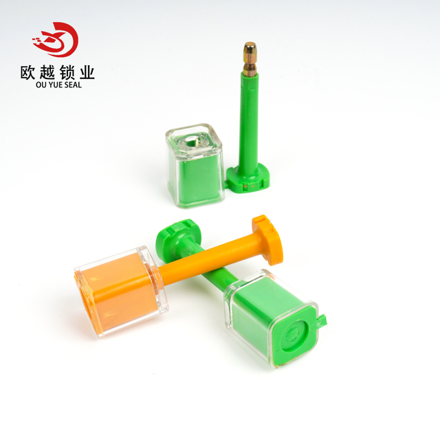 Sello de seguridad de perno ABS desechable de acero antigiro con bajo contenido de carbono OY-BS104