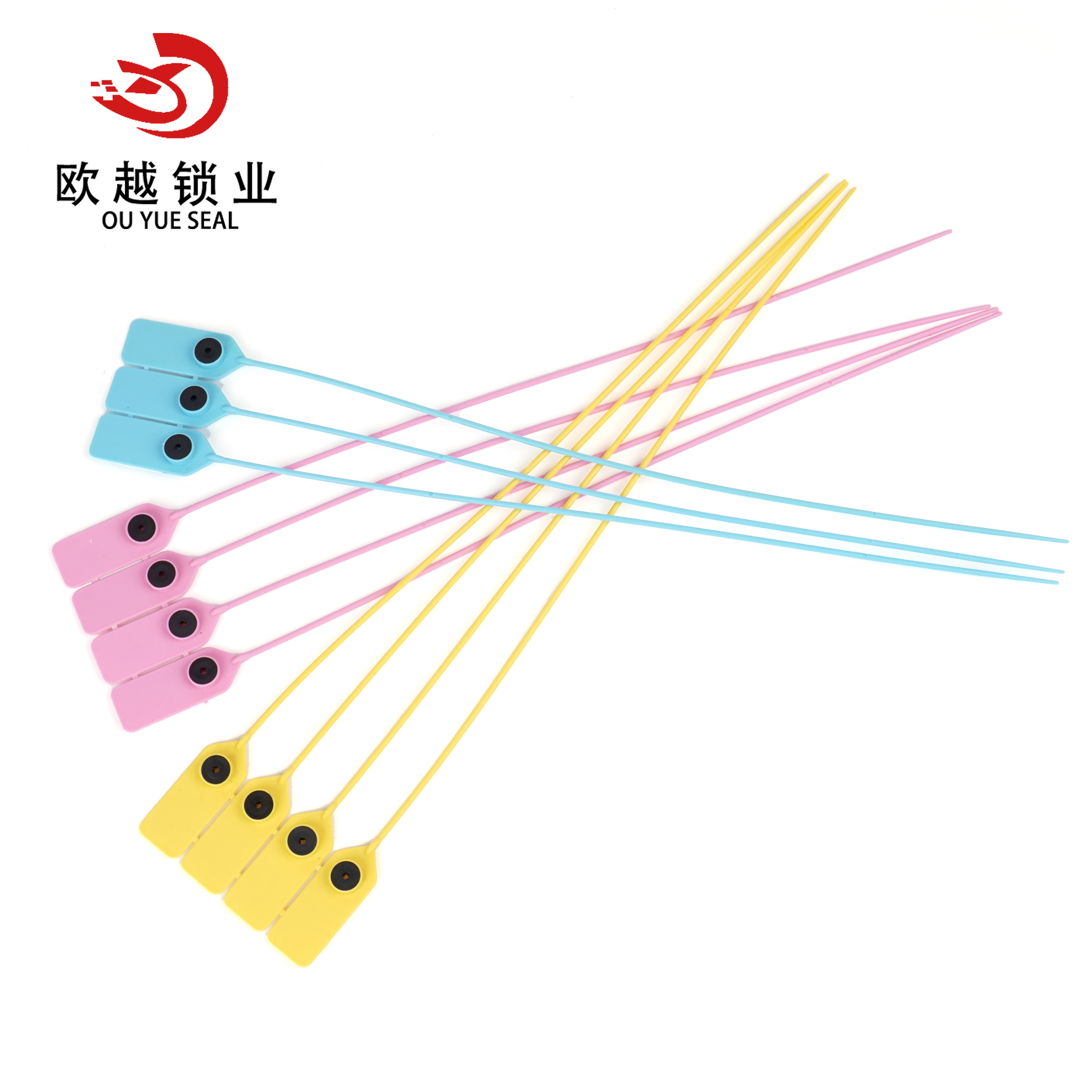 OY-PS106 Tira de sello de plástico de bandera grande de muestra gratis para Express 