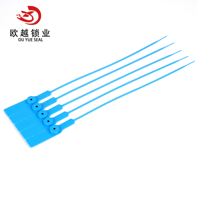 OY-PS102 Precio competitivo Autoblocante Bridas Sello de seguridad de plástico a prueba de manipulaciones
