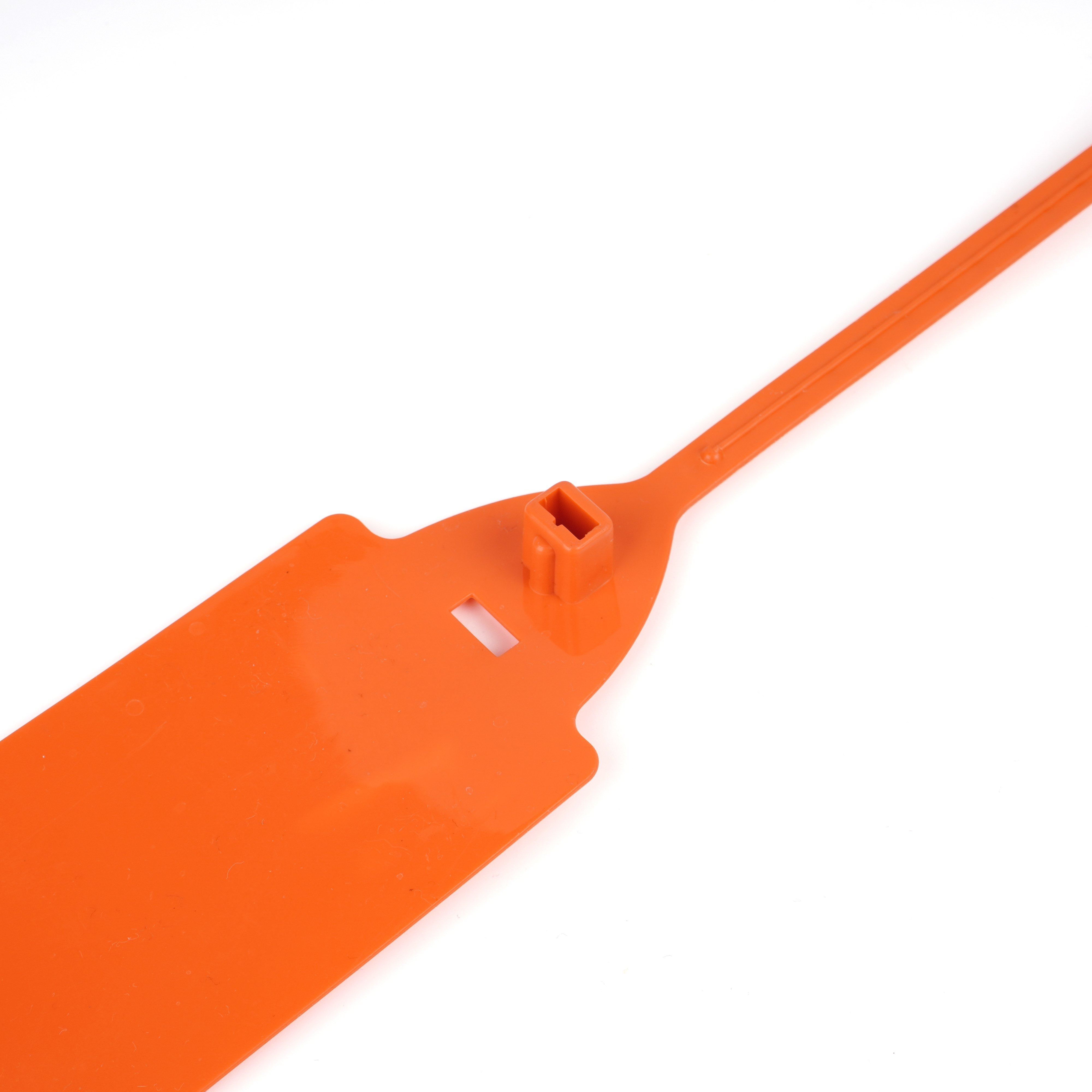 Sello plástico disponible de la seguridad del envío del envase OY-PS109 con número de serie 